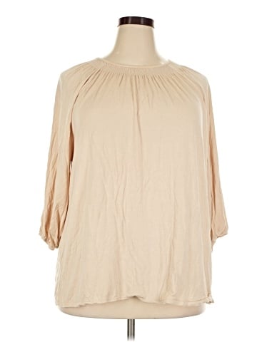 Unbranded 3/4 Sleeve T-Shirt (view 1)