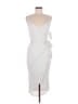 Just Fab 100% Polyester Gray Cocktail Dress Size M - photo 1