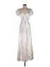 LoveShackFancy 100% Polyester Tie-dye Silver Pink Cocktail Dress Size 4 - photo 1