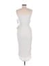 Just Fab 100% Polyester Gray Cocktail Dress Size M - photo 2