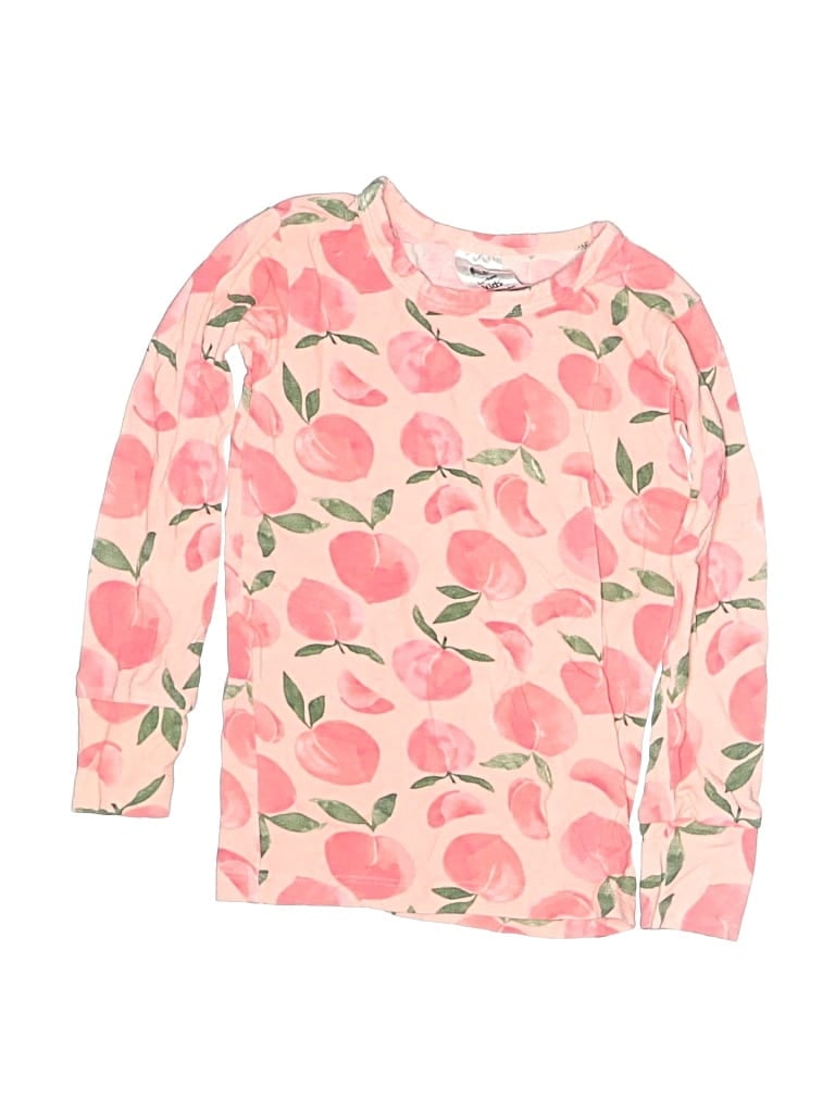 Pre-owned Gerber Kids' Long Sleeve T-shirt In Pink