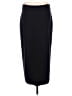Eileen Fisher Solid Black Wool Skirt Size M - photo 1