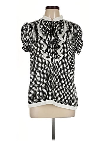 NY Collection Short Sleeve Blouse (view 1)