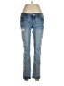 Express Jeans Hearts Blue Jeans Size 8 - photo 1