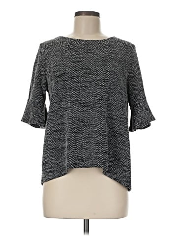 Ann Taylor LOFT 3/4 Sleeve T-Shirt (view 1)