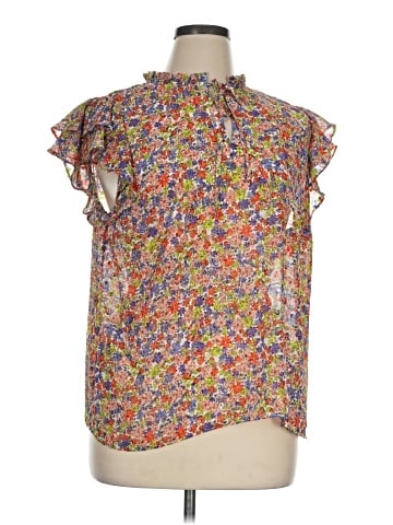 1.State Short Sleeve Blouse (view 1)