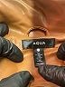 Aqua 100% Polyurethane Brown Jacket Size XS - photo 6
