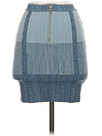 Bebe Denim Skirt (view 2)