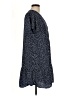 Unbranded 100% Polyester Polka Dots Blue Casual Dress Size L - photo 4