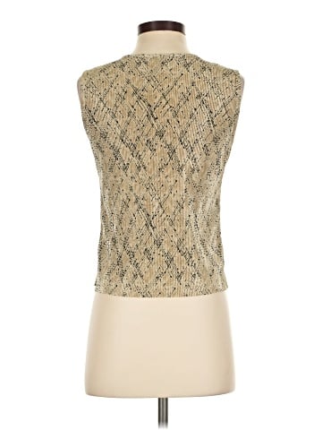 Plisse Sleeveless Blouse (view 2)