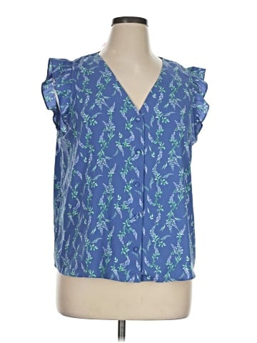 LC Lauren Conrad Sleeveless Blouse (view 1)
