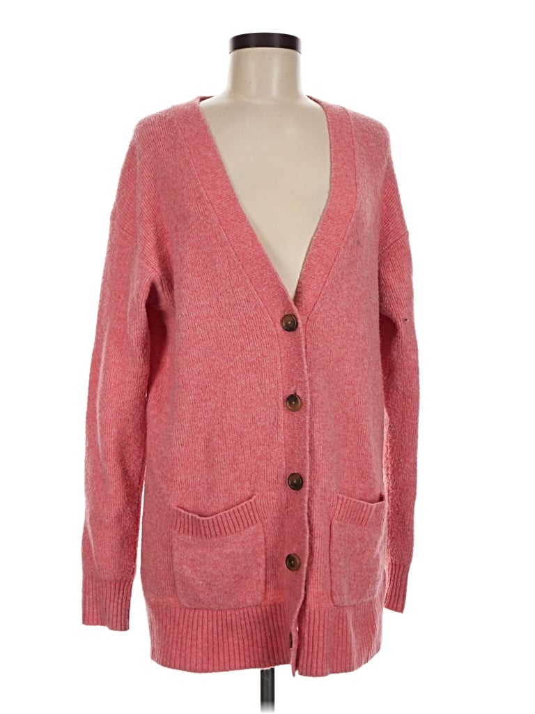 Pre-owned Jcrew Cardigan Sweater In Pink
