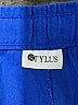 Stylus 100% Linen Solid Blue Shorts Size XL - photo 3