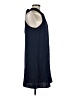 Aqua 100% Polyester Solid Blue Cocktail Dress Size M - photo 4