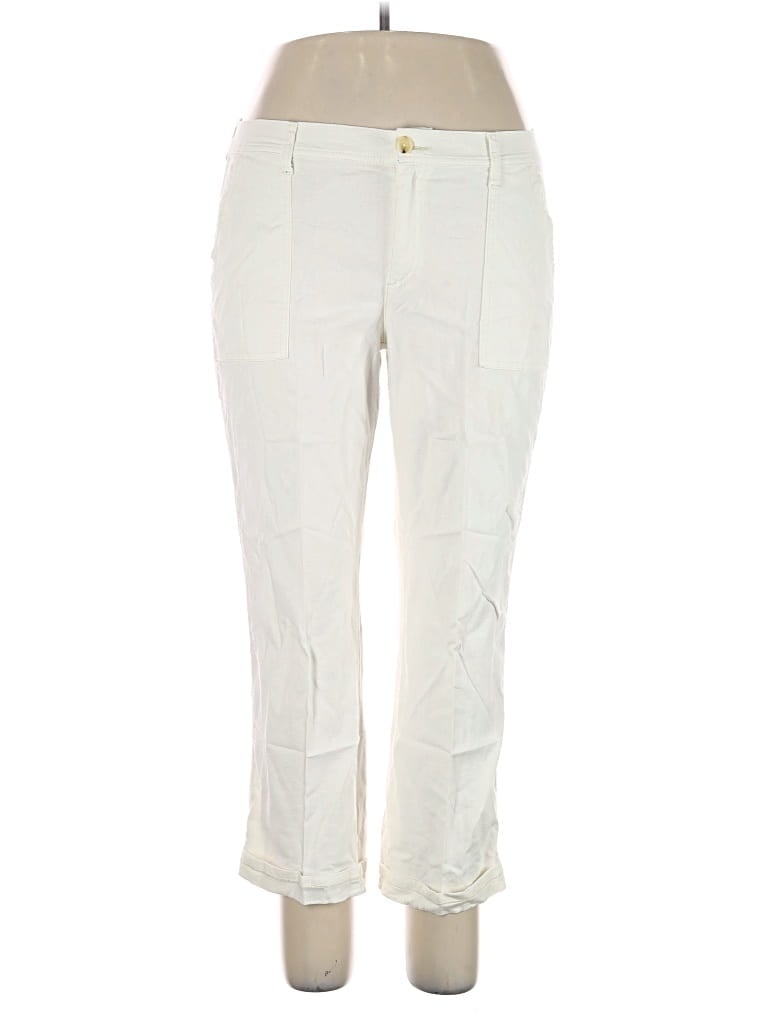 Pre-owned Lila Ryan Casual Pants In Ivory