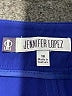 Jennifer Lopez 100% Polyester Solid Blue Shorts Size 16 - photo 3