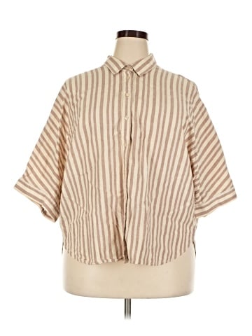 Market and Spruce Short Sleeve Blouse (view 1)
