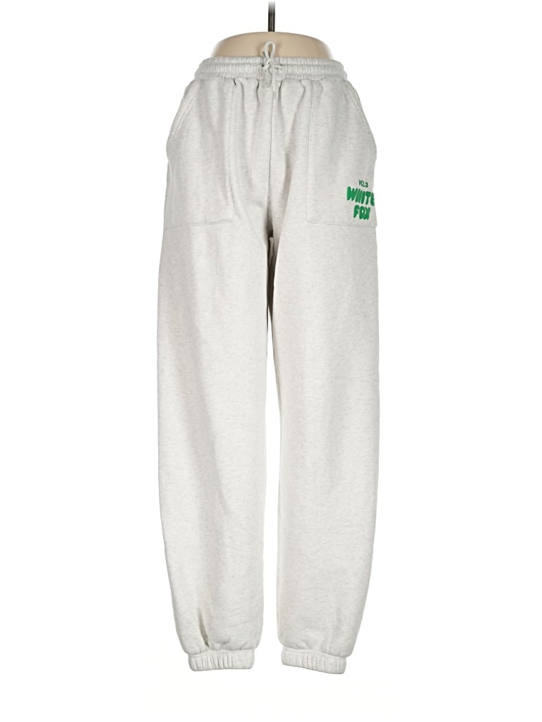 Pre-owned White Fox Casual Pants In Gray