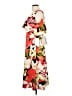 Halston Tropical Red Casual Dress Size 12 - photo 5