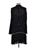 J.Crew 100% Polyester Polka Dots Black Casual Dress Size 10 - photo 2