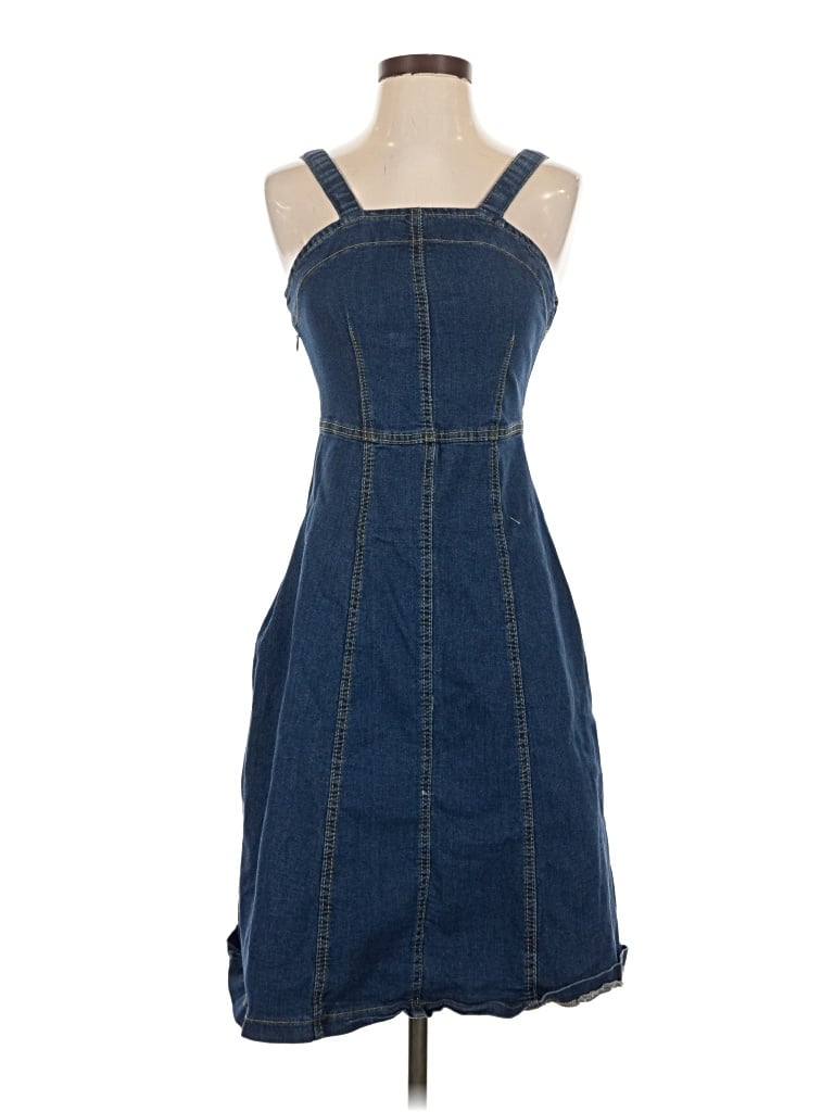 Pre-owned Masai Casual Dress In Blue