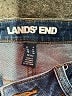 Lands' End Stripes Blue Jeans Size 8 - photo 4