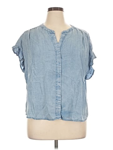 Jane and Delancey Short Sleeve Blouse (view 1)
