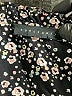 Sanctuary 100% Polyester Floral Black Long Sleeve Blouse Size L (estimated) - photo 7