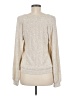 Michael Stars Metallic Ivory Pullover Sweater One size - photo 2