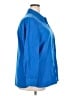 Travelsmith 100% Polyester Blue 3/4 Sleeve Blouse Size XL (estimated) - photo 4