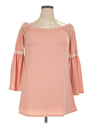 PaperDoll Long Sleeve Top (view 1)