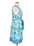 Studio One Paisley Blue Casual Dress Size XL - photo 4