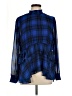 Torrid Blue Long Sleeve Blouse Size Lg Plus (0) - photo 1