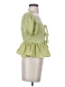 Mine Green Short Sleeve Blouse Size S - photo 4