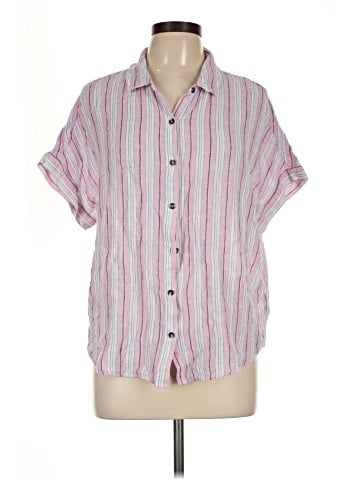 Splendid Short Sleeve Button-Down Shirt (view 1)