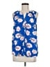Daniel Rainn 100% Polyester Blue Sleeveless Blouse Size M - photo 1