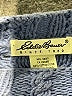Eddie Bauer 100% Cotton Blue Pullover Sweater Size S - photo 8