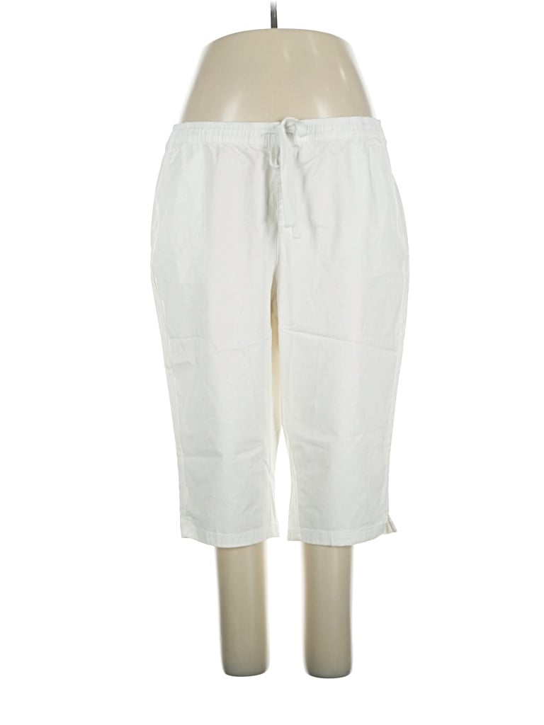 Pre-owned D&co. Casual Pants In White