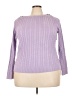 Appleseeds Purple Pullover Sweater Size 22 - photo 1