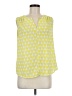 Pixley Yellow Sleeveless Blouse Size M - photo 1