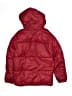 Old Navy 100% Nylon Solid Red Snow Jacket Size 10 - 12 - photo 2
