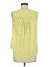 Pixley Yellow Sleeveless Blouse Size M - photo 2