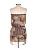 Fab'rik 100% Polyester Paisley Tan Casual Dress Size L - photo 2