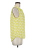 Pixley Yellow Sleeveless Blouse Size M - photo 4