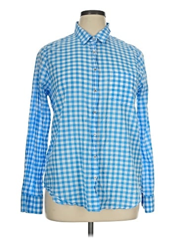 J.Crew Factory Store Long Sleeve Button-Down Shirt (view 1)
