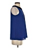 Vince Camuto 100% Polyester Blue Sleeveless Blouse Size XS - photo 4