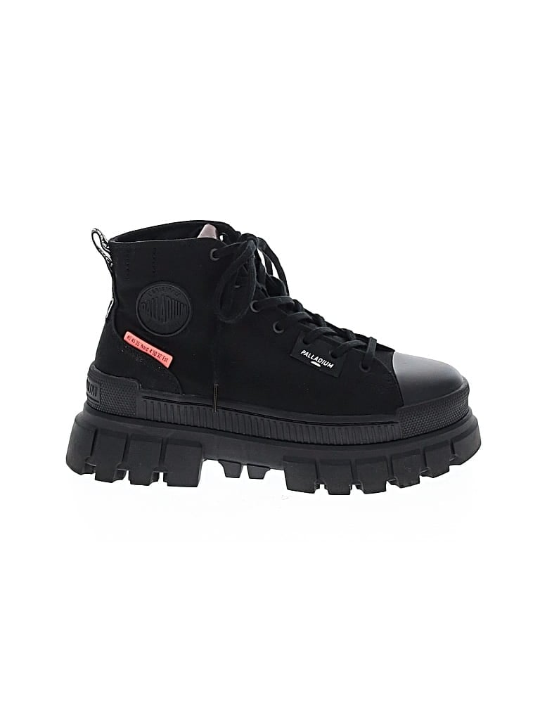 Pre-owned Palladium Ankle Boots In Black