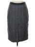 Boden 100% Wool Chevron-herringbone Gray Wool Skirt Size 4 - photo 1