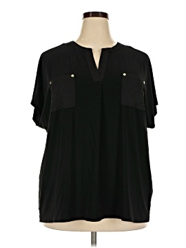 Anne Klein Short Sleeve Blouse