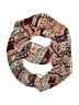 Christopher & Banks 100% Polyester Paisley Brown Scarf One size - photo 1